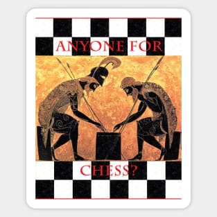 Anyone For Chess? Sticker